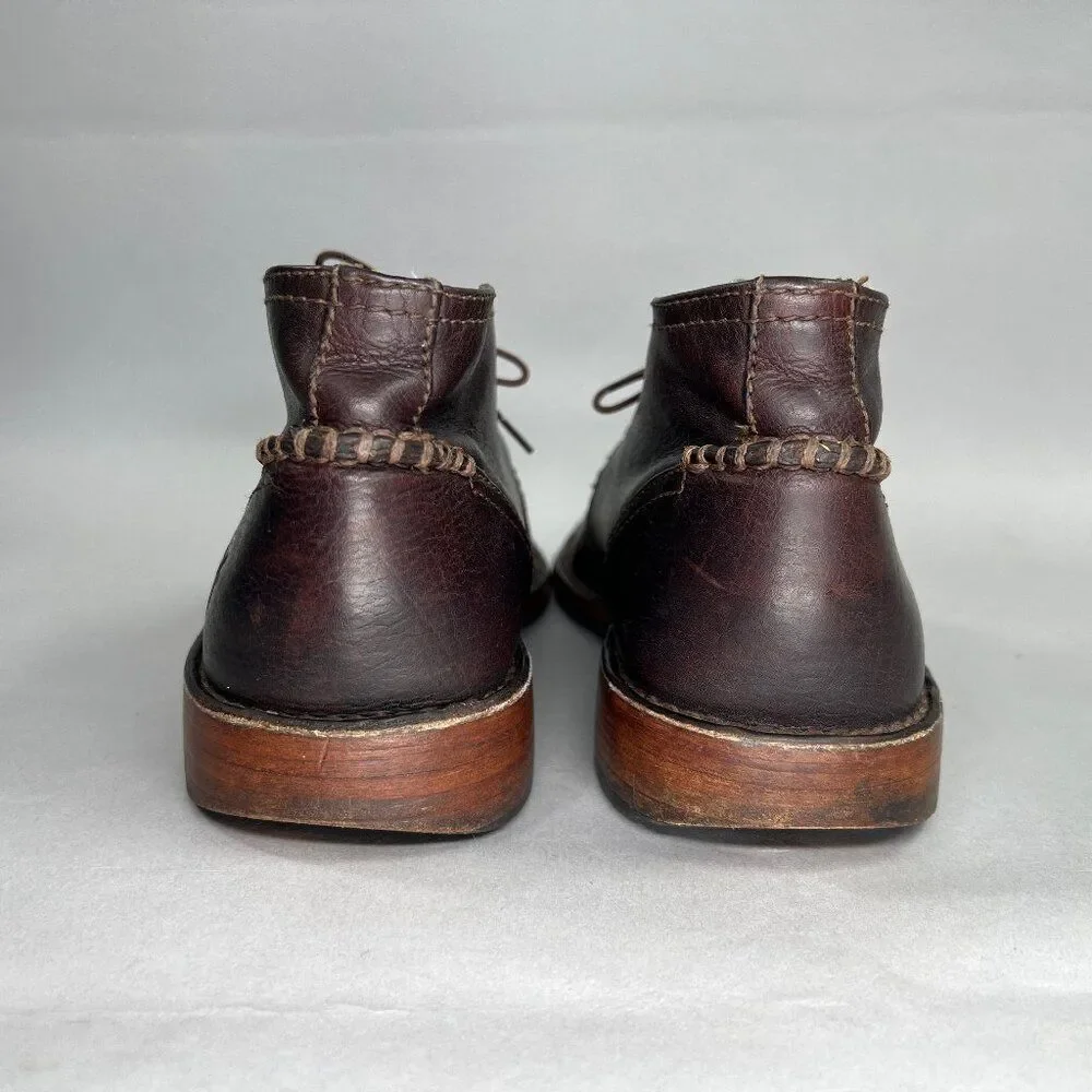 Frye Oliver Boots‎ Men's Size 9D Brown Leather Lace Up Casual Chukka Boots